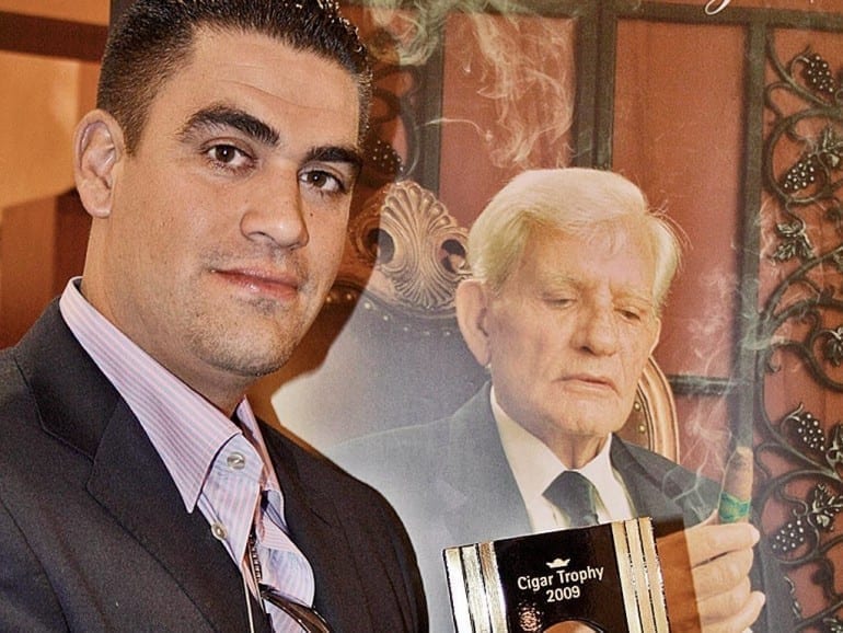 carlos diez don rolando reyes cigar journal lifetime achievement award ecj trophy 2010