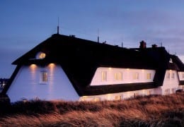 north sea calling land pf pleasure germany house evening