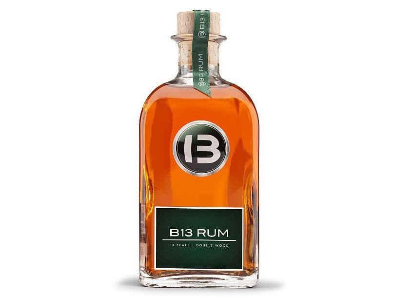 bentley b13 rum bottle smoky spirits