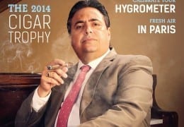 Cigar Journal Magazine Cover Autumn Edition 2014 - Rafael Nodal of Boutique Blends Cigars