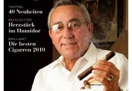 Cigar Journal Magazine Cover Winter Edition 2010 My Father Cigars