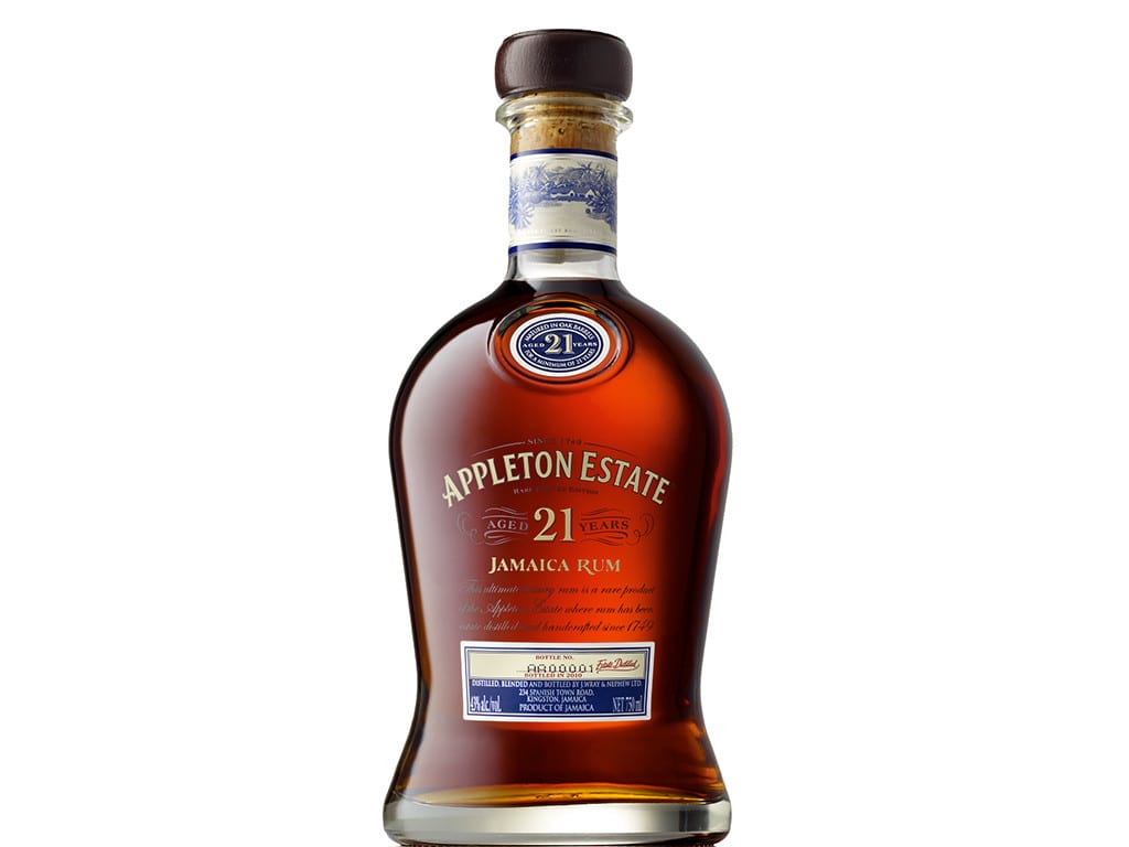 appleton estate 21 years bottle