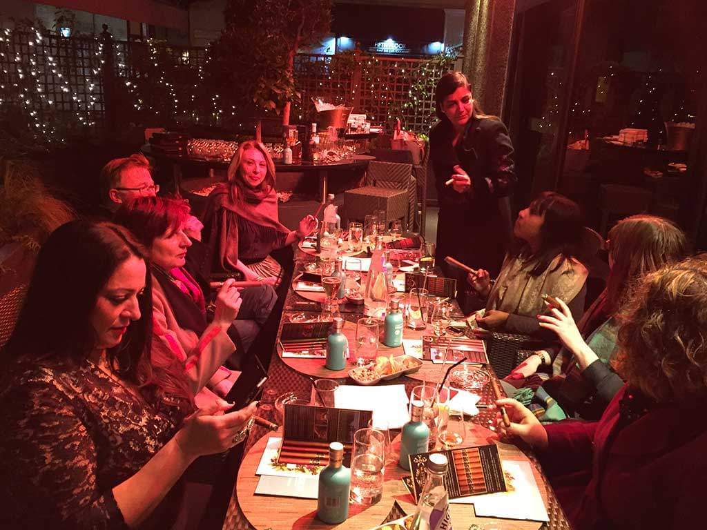 First London Ladies Cigar Club Event of the Year took Place at Hyde Bar and Terrace ...1024 x 768