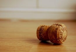 Champagne Corck Table