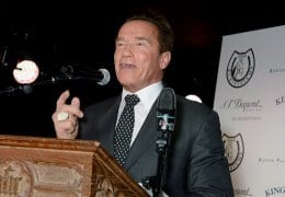 Arnold Schwarzenegger Cigar Smoker of the Year