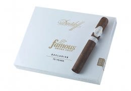 Davidoff Exclusive Famous Smoke Shop 75th