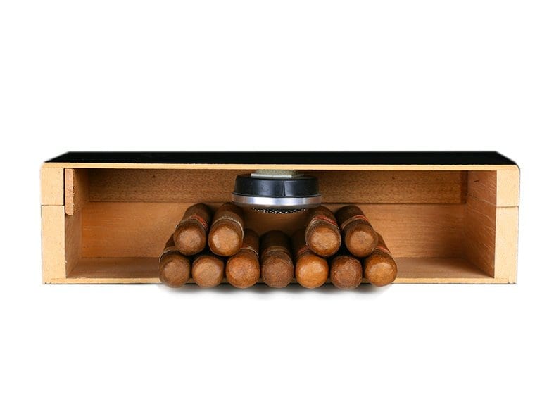 Humidor: Humidification Unit in the Lid