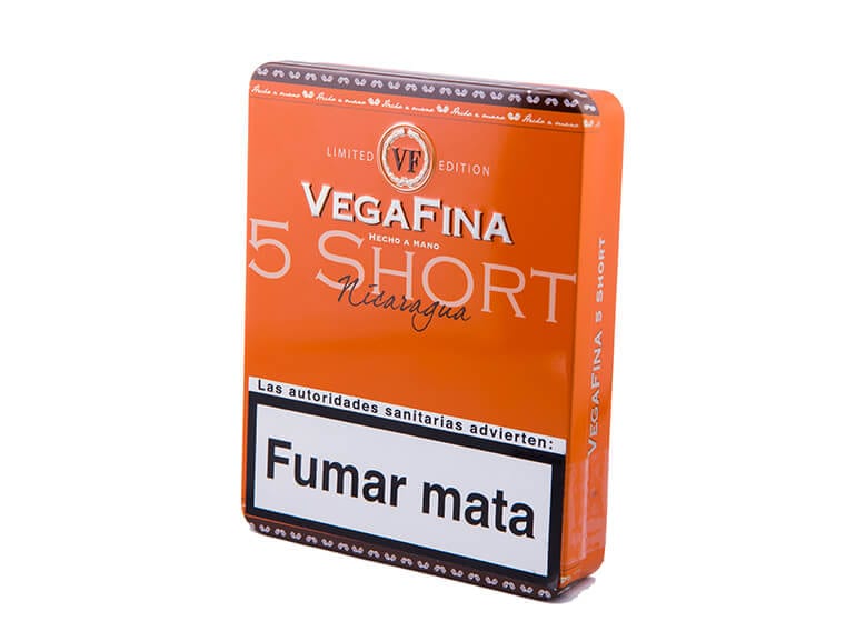 Vegafina Nicaragua Short Tin