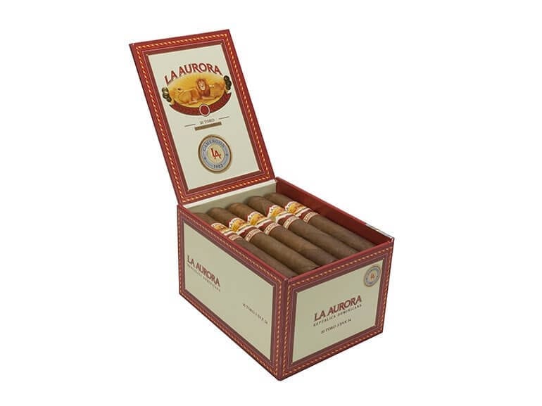 La Aurora 1903 Cameroon Cigar Box