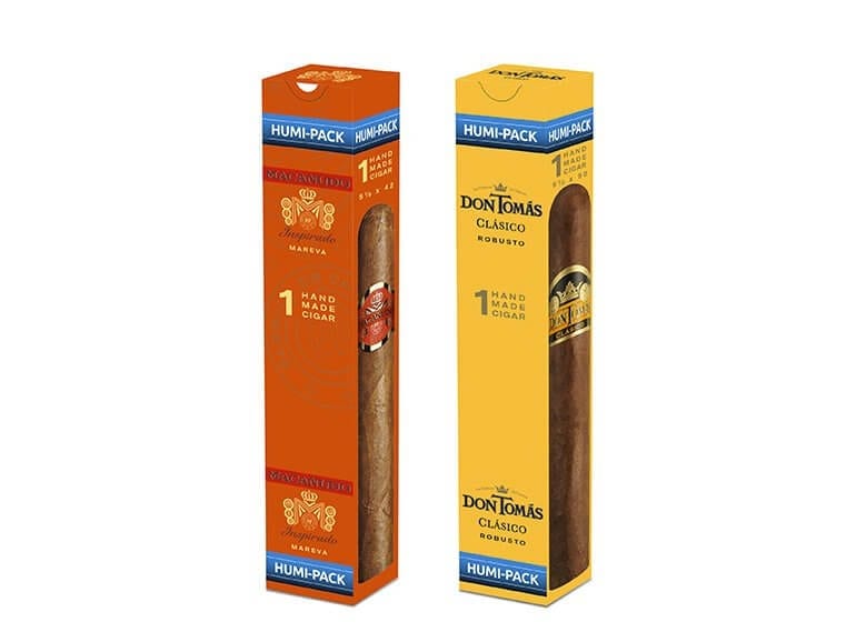 STG Humi-Pak single cigar packiging