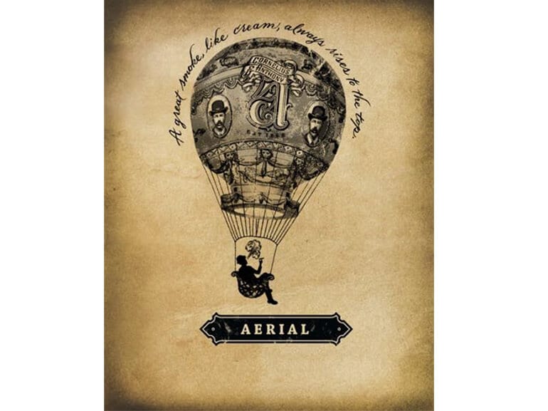 Cornelius & Anthony Aerial Cigar Line Artwork