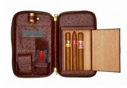 Puro Prestige Hemingway Edition Cigar Travel Case