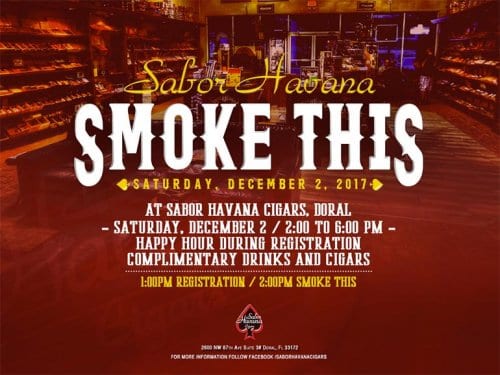 Smoke This Festival 2017 Sabor Havana