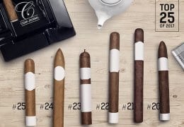 Cigar Journal Top 25 Cigars of 2017