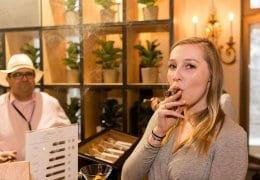 Balmoral Zigarrenlounge InterWhisky 2017