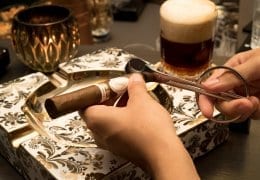 Tasting davidoff Zigarren und Espresso Josef Bar Wien