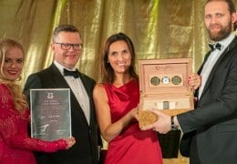 FSCWFSCW organizers Mari Liblik, Tullio Liblik, Cuervo y Sobrinos watches representer Sonia Campoli and Sergey Galevski - the winner of tournament
