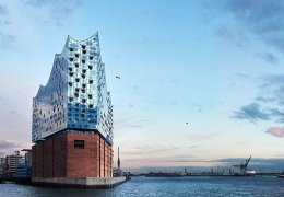 Westansicht der Elbphilharmonie Maxim Schulz