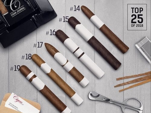 Cigar Journal Top 25 Cigars of 2018