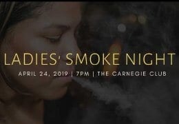 Ladie's Smoke Night The Carnegy Club
