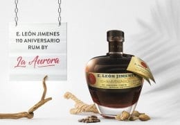 E. León Jimenesm 110 Aniverario Rum By La Aurora