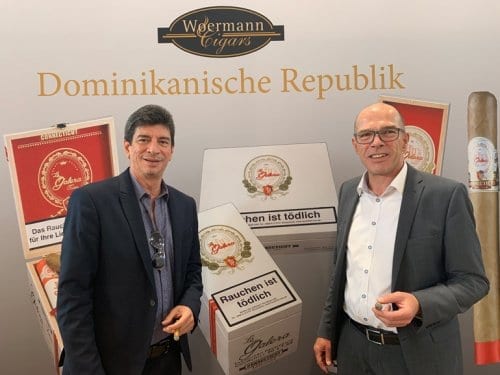 Jochy Blanco und Peter Wörmann auf der InterTabac 2019
