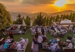 Sunset Ash event Beirut