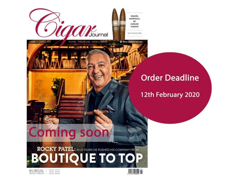 Cigar Journal Spring Issue – Order by February 12, 2020 Image