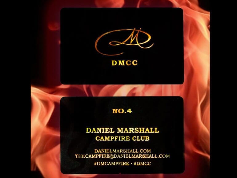 Daniel Marshall Launches Campfire Club to Thank Customers Image