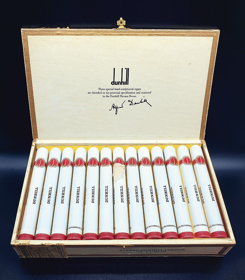 The history of the brand Dunhill Cigar Journal